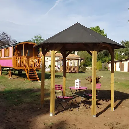 Roulotte Au Bois Cheri - Au Bois Tatil parkı Bussac-Foret